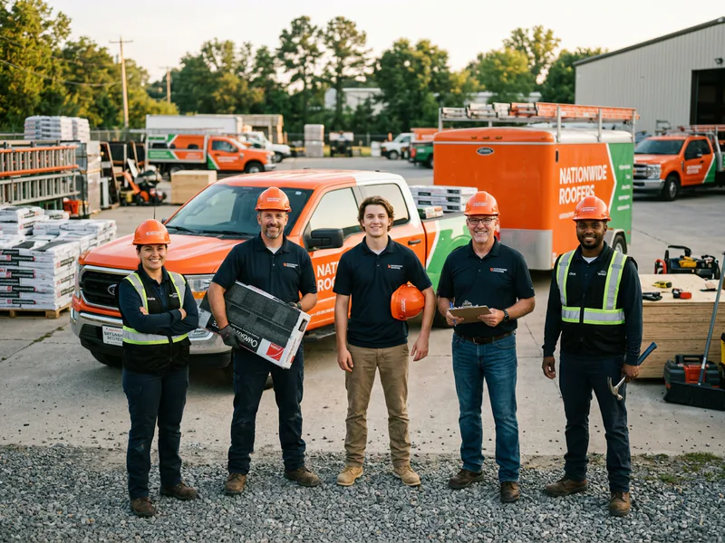 Natiowide Roofers - roof installation in Gary near me